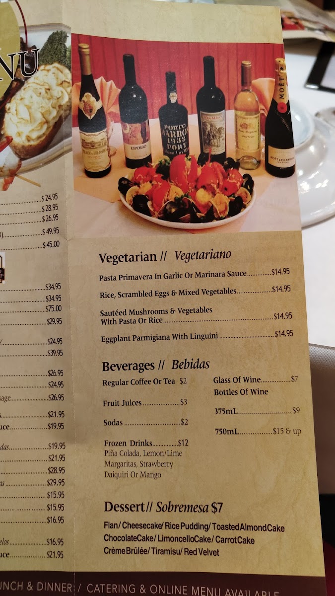 Mateus' Restaurant & Bar Menu - Image 3